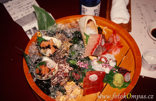 Japonská kuchyně sushi
